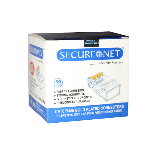 CONNECTOR CAT-6  PASS THROUGH