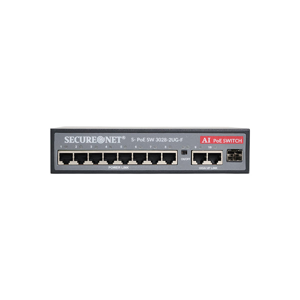 SECURENET POE SWITCH S-POE SW3028-2UG-F