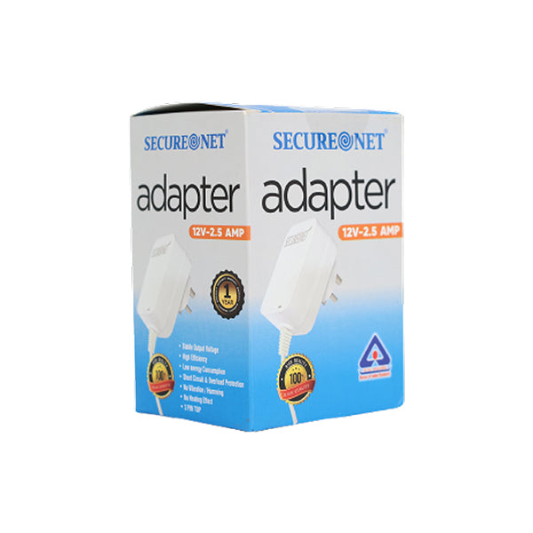 SNET-Adapter 12v-2.5AMP S-AD02 3PIN