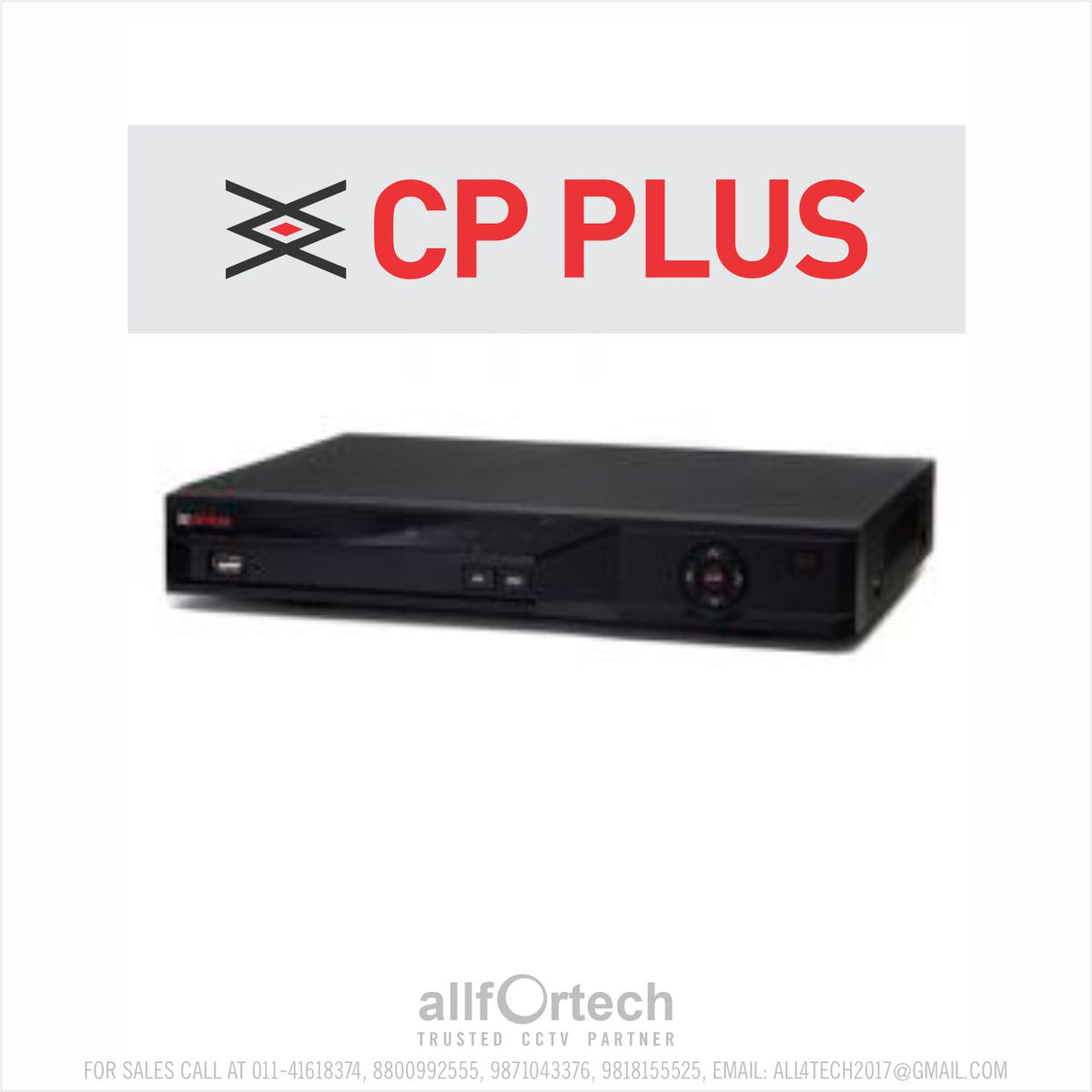 CP-UVR-0801 L1-4KH(8 CH. 5MP 4k DVR)