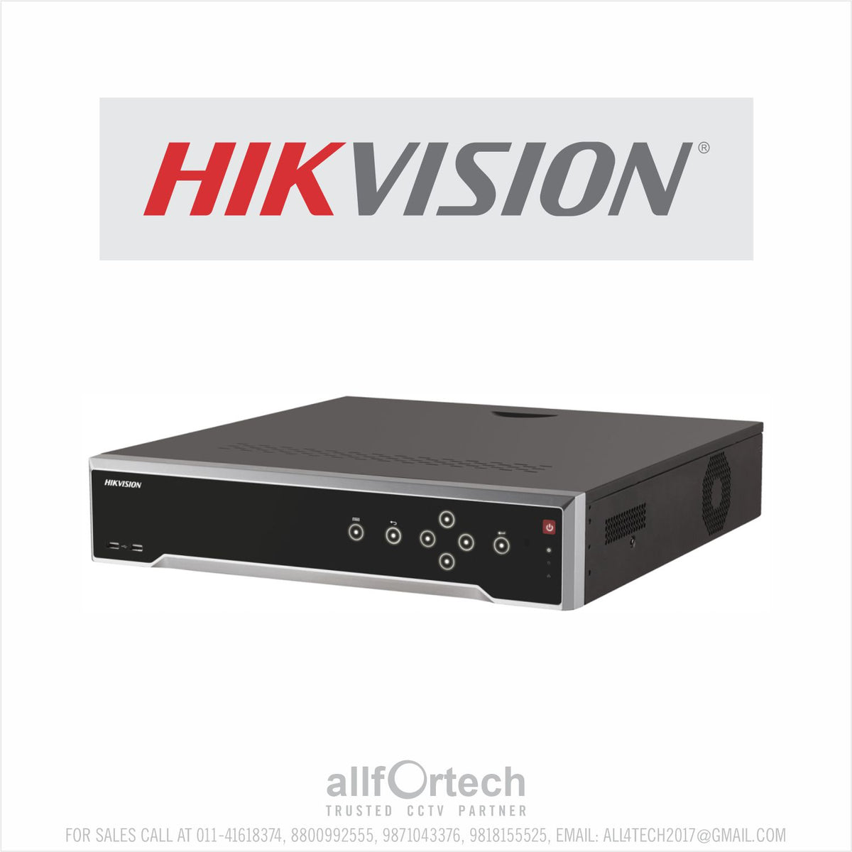 DS-8632NI-K8 32Ch NVR 8Hdd