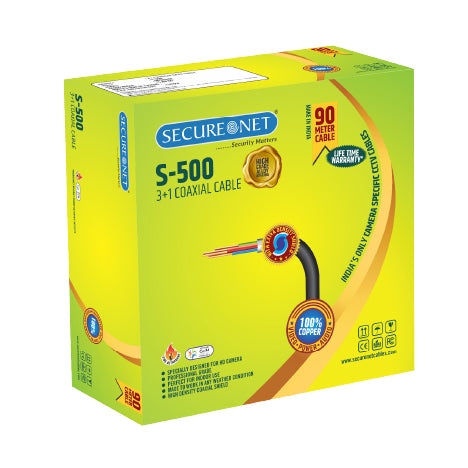 S-500 ECO (3+1) COAXIAL CCTV CABLE